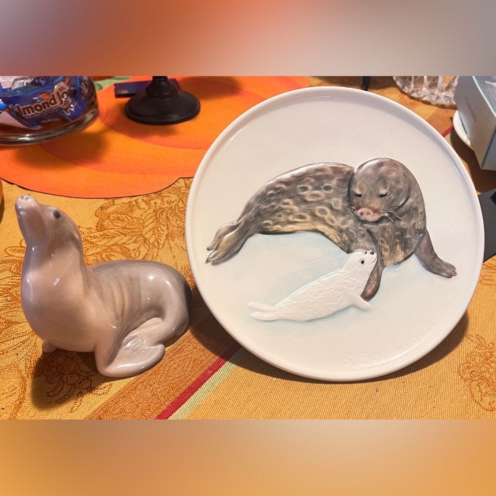 Ceramic Seal and Pup Plate